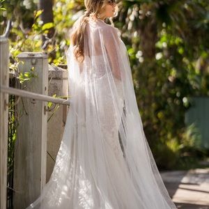 Berta Bridal Cape